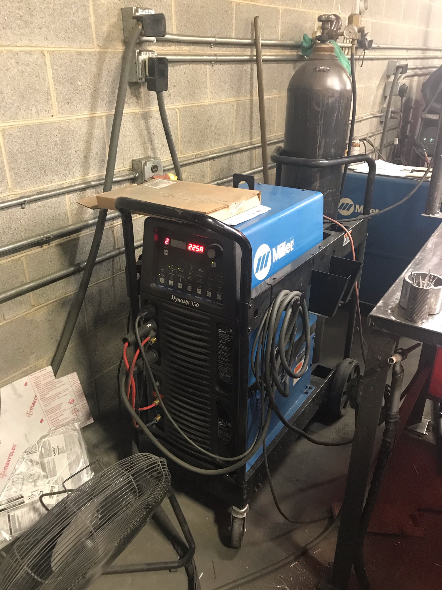 Miller Dynasty 350 TIG welder
