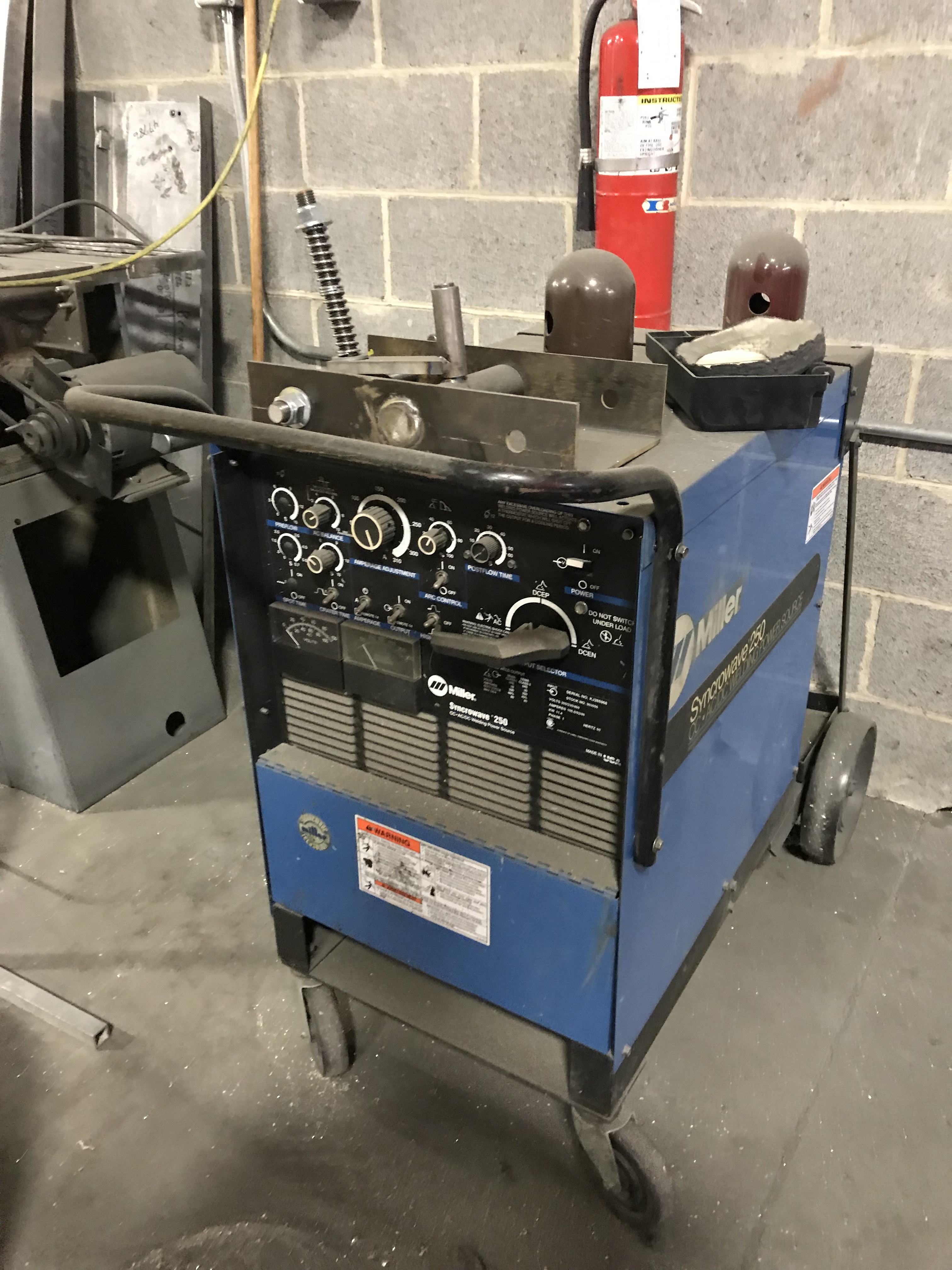Miller Syncrowave 250 and Millermatic 210