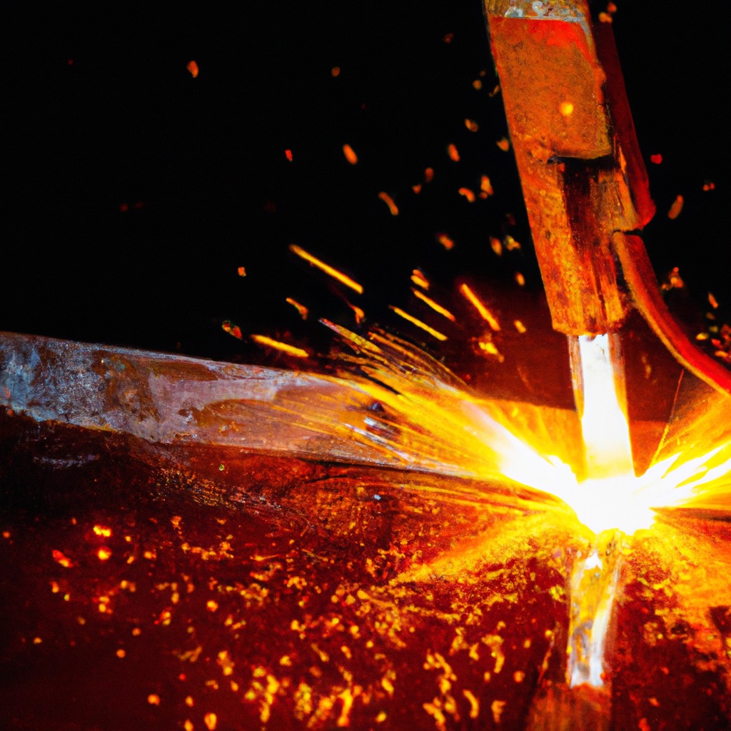 Water jet cutting action